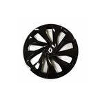 Renault 19 Uyumlu 14 Inç 4 Adet Piano Black Siyah Jant Kapağı Takımı