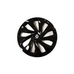 Renault 19 Uyumlu 14 Inç Piano Black Siyah Jant Kapağı 4 Adet