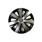 Renault 19 Uyumlu 15 Inç Piano Black Siyah Beyaz Renkli Jant Kapağı 4 Adet