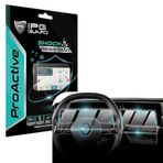 Renault 2024 Megane E-TECH EV60 12.3" Gösterge Paneli + 9" Navigasyon (2 Parça) Ekranı için 9H Nano IPG ProActive Ekran Koruyucu, Pürüzsüz Cam Bitiş, Ultra Duyarlı Dokunmatik Hassasiyet,