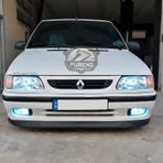 Renault 9-11 Broadway Uyumlu H Lip Esnek Ön Lip 2 Parça Karlık Ön Ek Tampon Altı Dill