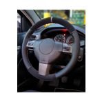 Renault 9 Brodway-Spring Uyumlu Dikmeli Direksiyon Kilifi Noktali-Alkantara Gri Yuzuklu