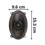 Renault 9 Oval Oto Hoparlör 4x6 9,6x15,3 Cm 4 Ohm 100 Watt