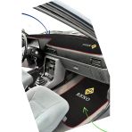 Renault Broadway R9 R11 Spring Elmas Logolu Torpido Koruyucu Örtü & 5’Li Oto Halı Paspas Seti