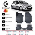 Renault Clio 3 2005-2012 4.5d Premium Havuzlu Siyah Paspas Takımı Kokusuz