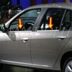 Renault Clio 3 2006-2012 4 Parça Krom Cam Çıtası