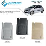 Renault Clio 3 Hatchbak 2006-2013 Oto Paspas Profesyonel 4d (Bej)