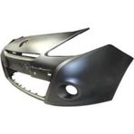 Renault Clıo- 3- Hb- 09/12; Ön Tampon Siyah (Sis/Panjur Delikli (İç Bağlantı Braketsiz) Tw) (Oem No: