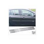 Renault Clio 3 HB Krom Cam Çıtası 4 prç. 2005-2012 P. Çelik