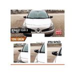 Renault Clio 3 Mk3 Batman Yarasa Ayna Kapağı Piano Black 2006-2009