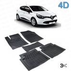 Renault Clio 4 2012-2013-2014-2015 4D Havuzlu Oto Paspas