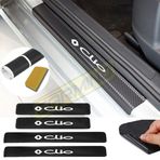 Renault Clio 4 Adet Karbon Kapı Eşiği Sticker