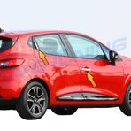 Renault Clio 4 Hb Sensörlü 2012 Ve Üzeri Paslanmaz Çelik 4 Kapı Krom Kapı Kolu