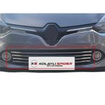 Renault Clio 4 Ön Tampon Çıtası 6 Prç Krom 2013-2016