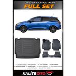 Renault Clio 4 Sporttourer Bagaj Havuzu+4.5d Havuzlu Paspas Seti 2013 Model - Siyah