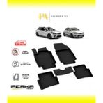 Renault Clio 4 Sw 2012-2019 4d Havuzlu Paspas - Siyah