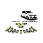 Renault Clio 4 Uyumlu Led Iç Aydınlatma Ampul Seti Parlak Beyaz