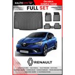 Renault Clio 5 2024 Model 4d Bagaj ve Pro Serisi Havuzlu Paspas Takımı - Siyah