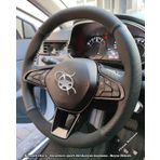 Renault Clio 5 Araca Özel Direksiyon Kılıfı (Noktalı Alcantra)