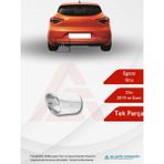Renault Clio 5 Hb 5d Egzoz Ucu (Vidalı) 2019 ve Üzeri Krom Paslanmaz Çelik