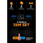 Renault Clio Hb 2000 Model 4d Line Mavi Havuzlu Paspas - Siyah - Mavi