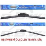 Renault Clio I [X57] 03.94-02.98 500 / 500 Mm. Rbw Muz Silecek Seti 2'Li Takım. U Kanca Uyumludur.