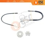 Renault Clio Mk2 Bb/Cb 1998-2012 4/5 Kapi 7700842240 Icin On Sag Veya Sol Kapi Cam Kriko Tamir Seti