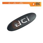 Renault Clio MK2 Kangoo için Siyah dci Monogram Amblemi Yazısı 8200083505
