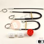 Renault Clio Mk3 Br Cr Kr Sr 2005-2014 5-Kapı 8200191148 İçin Elektrikli Ön Sol Cam Kriko Tamir Seti