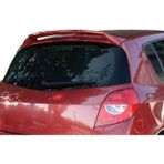 Renault Clio Uyumlu 3 Spoiler Cam Ustu Fiber 2005-2012