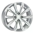 Renault Clio Uyumlu Jant Dy1487 7.5X17 4X100 Et-35 60.1 Silver (4 Adet)