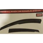 Renault Dacia Duster 4'lü Mugen Cam Rüzgarlık Seti