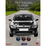 Renault Fluence 2009-2012 Yeni Tasarım Amblem Kaplama Sticker