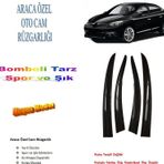 Renault Fluence Cam Rüzgarlık 4 Lü Takım