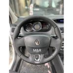 Renault Fluence Nikelajlı Tuşsuz Kaplama Deri Direksiyon Kılıfı