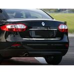 Renault Fluence Paslanmaz Çelik 2010 Üzeri Krom Bagaj Alt Çıtası