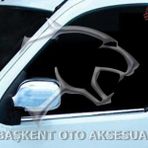 Renault Kango Krom Cam Çıtası 4 Parça 2008 Üzeri
