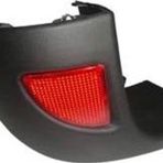 Renault Kangoo- 2- Classic- 03/12; Arka Tampon Ucu Sol Reflektörlü (Pleksan) (Oem No: 8200150633)