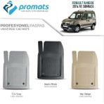 Renault Kangoo 2014 Sonrası Oto Paspas Profesyonel 4d (Bej)