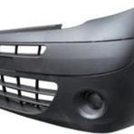 Renault Kangoo- 3- 08/13; Ön Tampon Siyah (Sis Deliksiz Komple Bantlı) (Eurobump) (Oem No: 770147812