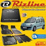 Renault Kangoo Combi 2008-2014 Siyah 3D Bagaj Havuzu
