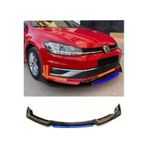 Renault Laguna 2001-2008 Mavi Şeritli Ön Ek Ön Lip Piona Black 4 Prç