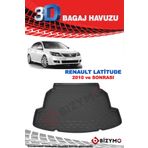 Renault Latitude Sedan 2010 Sonrası 3d Bagaj Havuzu