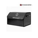 Renault Marka Logolu Oto Bagaj Organizer Çanta Oto Bagaj Çantası 2 Bölmeli Suni Deri Boyutlar : 48 Cm X 31 Cm X 29 Cm