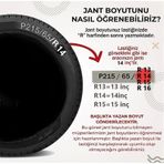 Renault Mascott 14" Inç Kırılmaz Jant Kapağı 4 Adet 4911renault