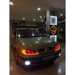 Renault Megane 1 Uyumlu Rgb Angel Far Içi O+L Tipi 16 Renkli Kumandalı - Ceviz - Seçenek 1