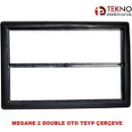 Renault Megane 2 2007 -2010 Double Teyp Çerçeve