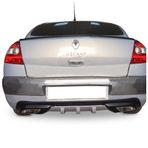 Renault Megane 2 Difüzör Arka Tampon Çift Egzoz Çıkışlı
