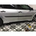 Renault Megane 2 Hb 03-09 Arası Fiber Astarlı Marşpiyel Takımı