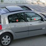 Renault Megane 2 Hb Krom Cam Çıtası 2004-2010 4Prç
